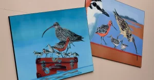 Wellington Point Mural Reimagined To Celebrate Returning Shorebirds