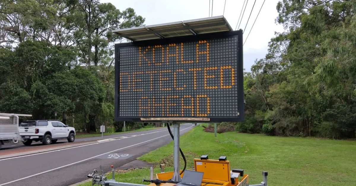 Redlands Coast Trial Sees AI Road Sign Detect Koala Crossing in Real Time