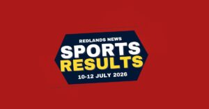 Redlands Area Sports Results 10-12 July 2026